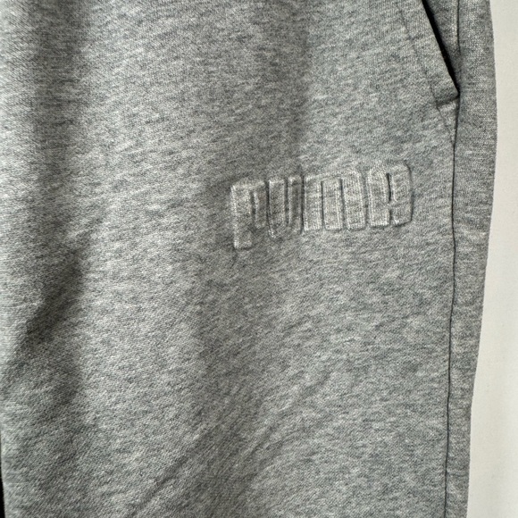 Puma Heather Gray Joggers S - Picture 2 of 8